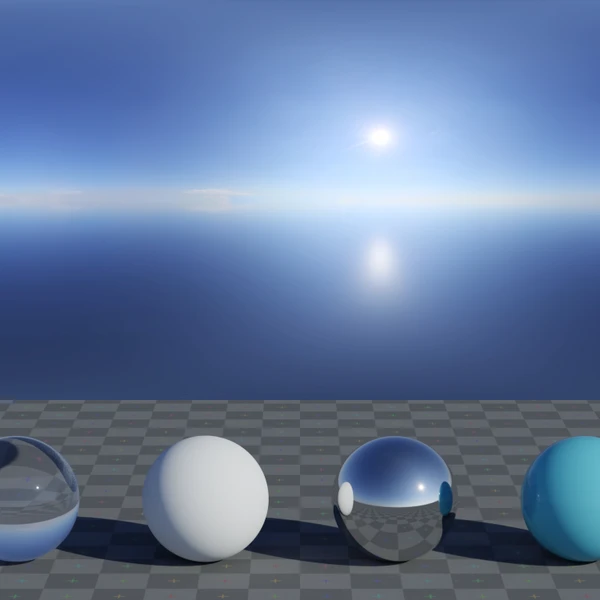 Qwantani Puresky - HDRI map - from Poly Haven