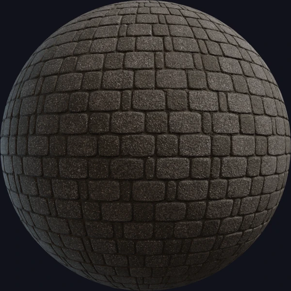 Brick Pavement 02 - PBR texture - from Poly Haven