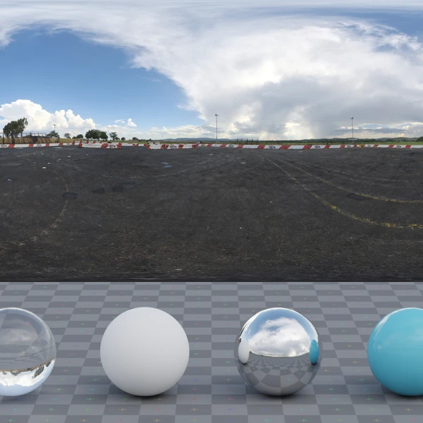 Skidpan - HDRI map - from Poly Haven