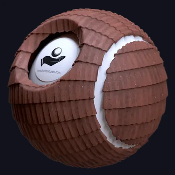 Roof 21 - Roofing - PBR texture - from Share Textures
