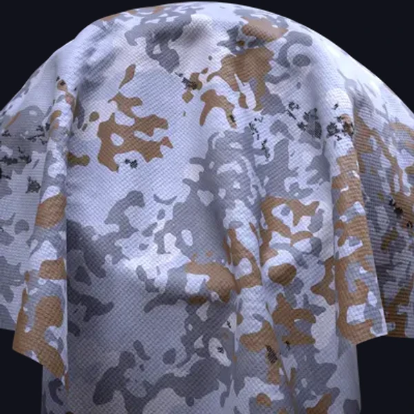 Camouflage 45 - Fabric - PBR texture - from Share Textures