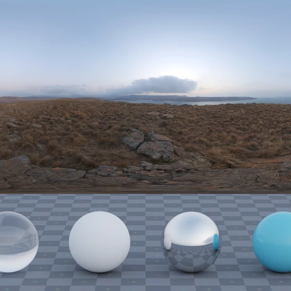 Qwantani Dusk 1 - HDRI map - from Poly Haven