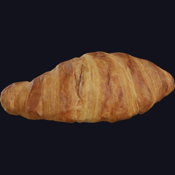 Croissant - 3D Models - 3D model - from Poly Haven