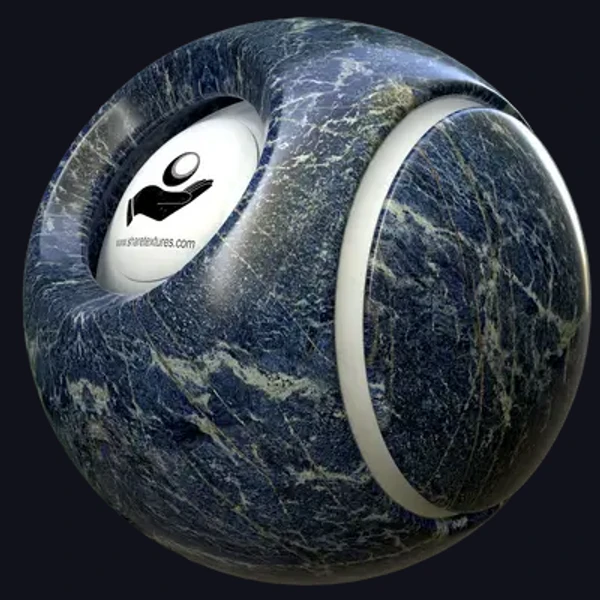 Blue Marble 2 - Floor - PBR texture - from Share Textures