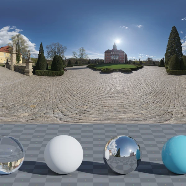 Furstenstein - HDRI map - from Poly Haven