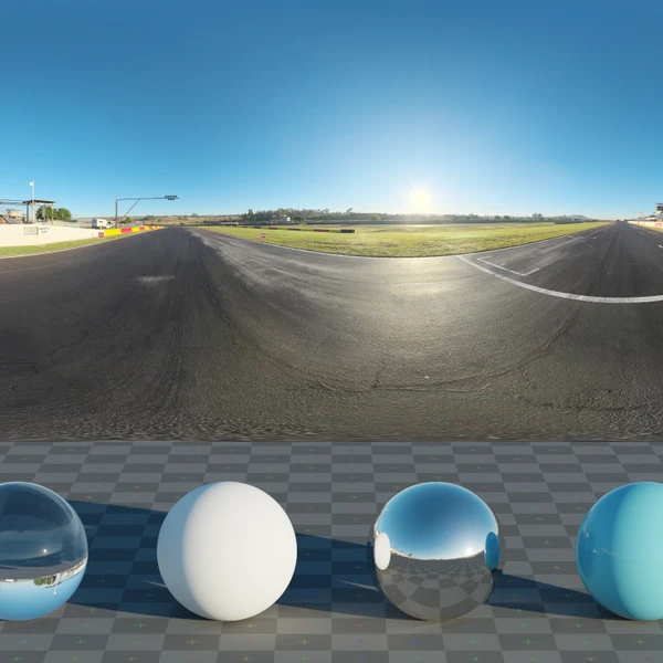 Zwartkops Start Morning - HDRI map - from Poly Haven