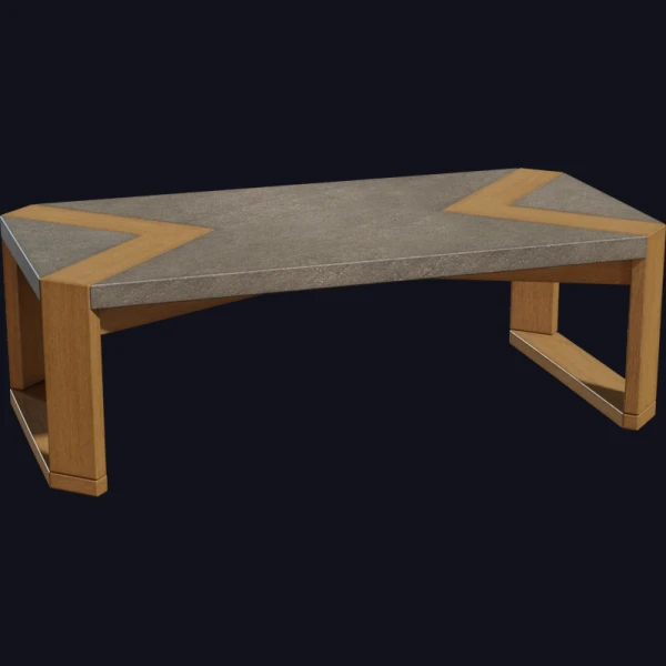 Modern Coffee Table 01 - 3D Models - 3D model - from Poly Haven