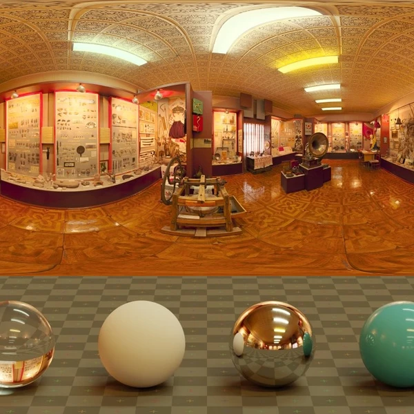 Museum Of Ethnography - HDRI map - from Poly Haven