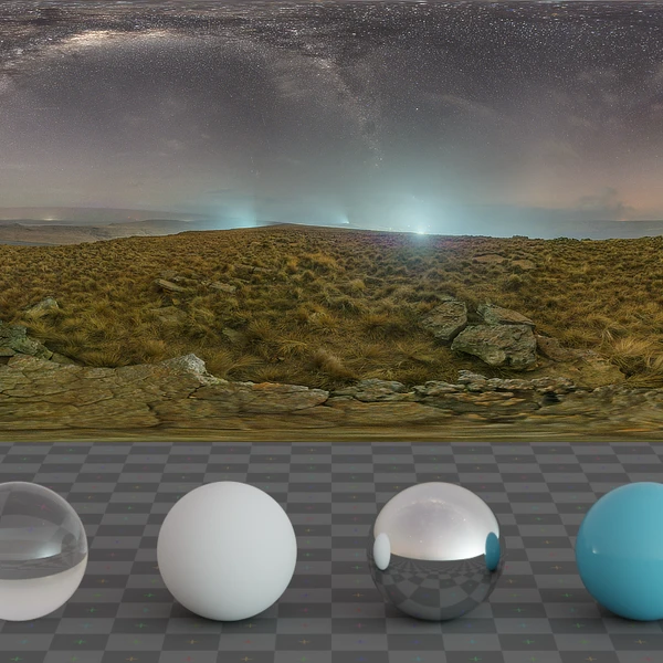 Qwantani Night - HDRI map - from Poly Haven