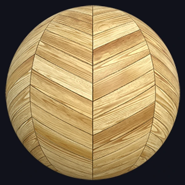 Chevron Maple Wood Flooring (Wood 0042)