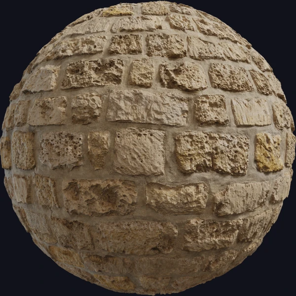 Yellow Stone Wall