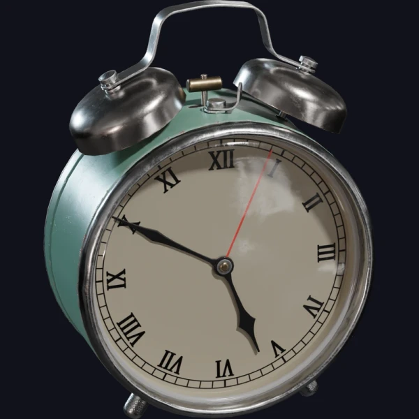 Alarm Clock 01 - 3D Models - 3D model - from Poly Haven