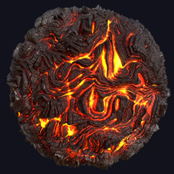 Volcanic Lava Flow Texture (Ground 0027)