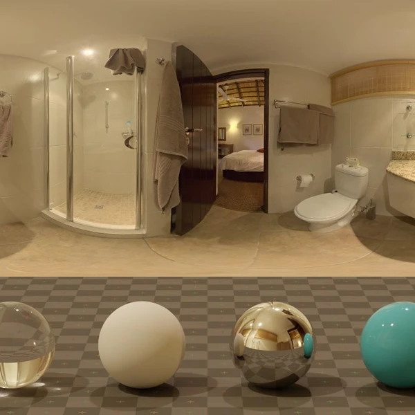En Suite - HDRI map - from Poly Haven