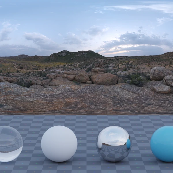 Klippad Dawn 1 - HDRI map - from Poly Haven