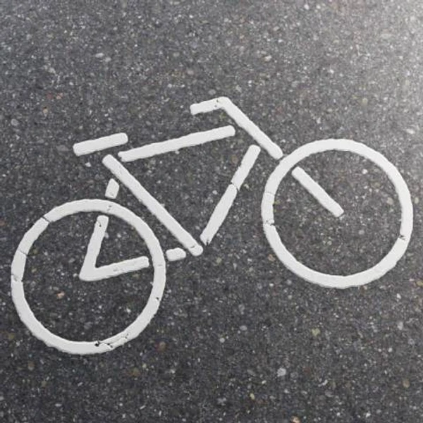 Bike Road Marking 01