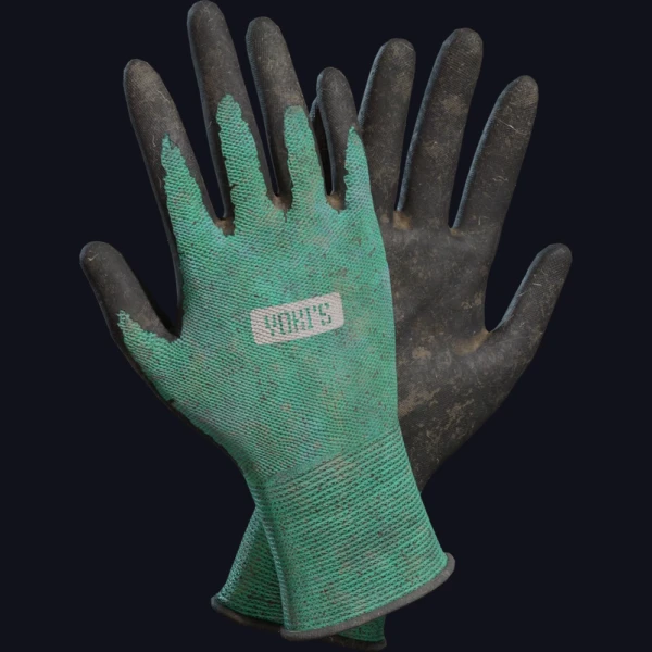 Garden Gloves 01 - 3D Models - 3D model - from Poly Haven