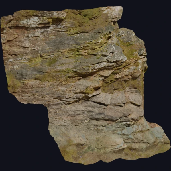 Rock Face 02 - 3D Models - 3D model - from Poly Haven