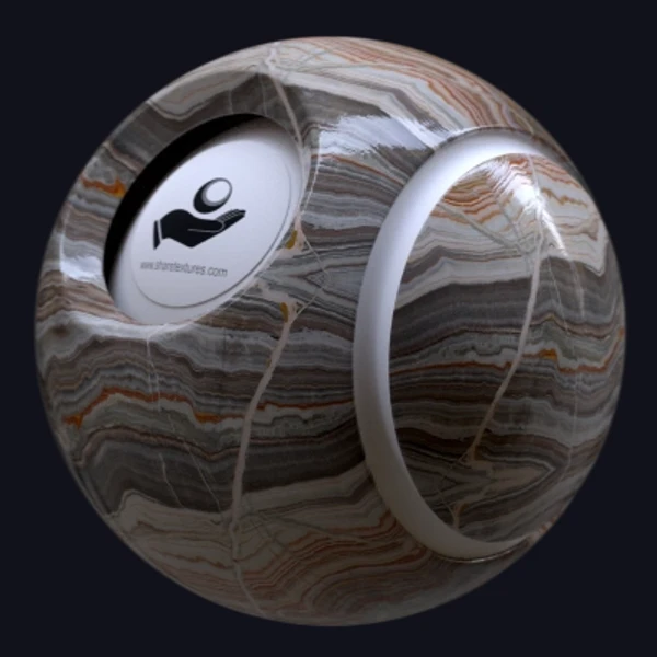 Starlicia Onyx - Floor - PBR texture - from Share Textures