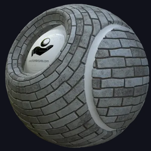 Stone Wall 12 - PBR texture - from Share Textures