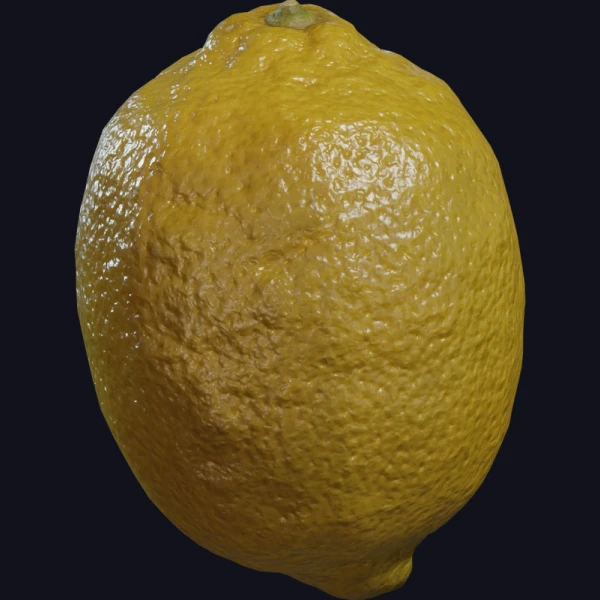 Lemon - 3D Models - 3D model - from Poly Haven