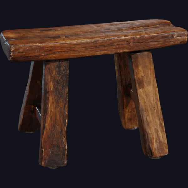Wooden Stool 02 - 3D Models - 3D model - from Poly Haven