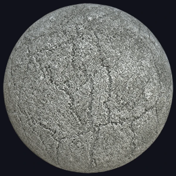 Rough Concrete Texture with Cracks and Pits (Concrete 0005)