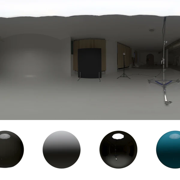 Story Studio 05 - HDRI map - from Poly Haven