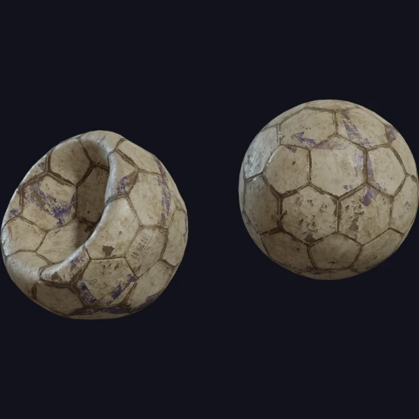 Football - 3D Models - 3D model - from Poly Haven