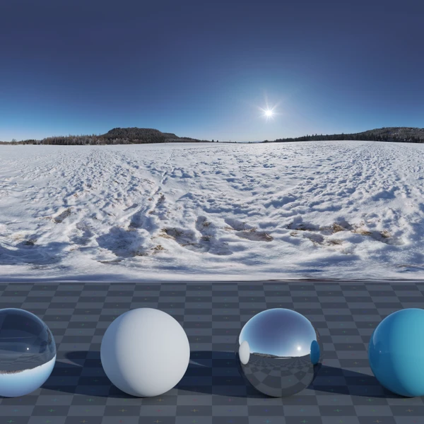 Passendorf Snow - HDRI map - from Poly Haven