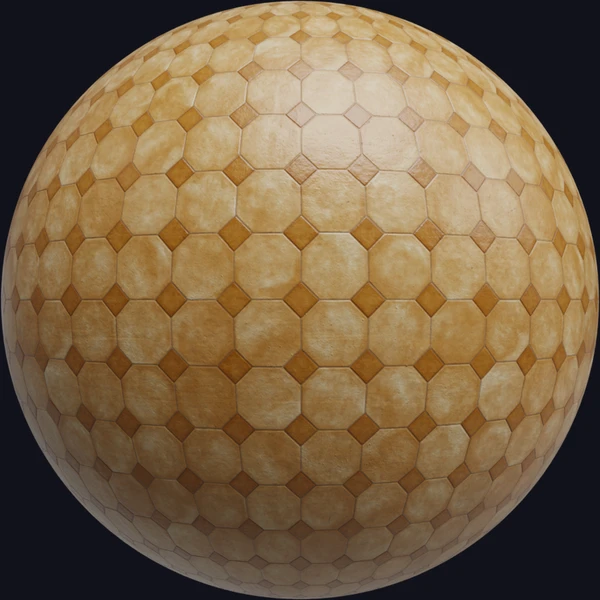 Old Linoleum Flooring 01 - PBR texture - from Poly Haven