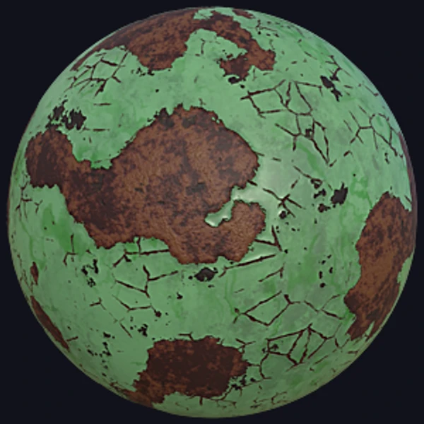 Machinery Chipped Paint (Metal 0055)