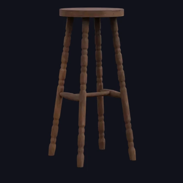 Stool 7 - 3D Models - 3D model - from Share Textures
