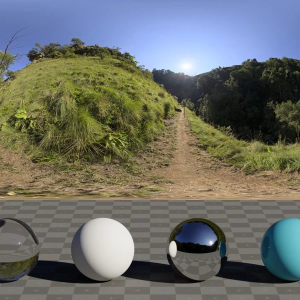 Cliffside - HDRI map - from Poly Haven