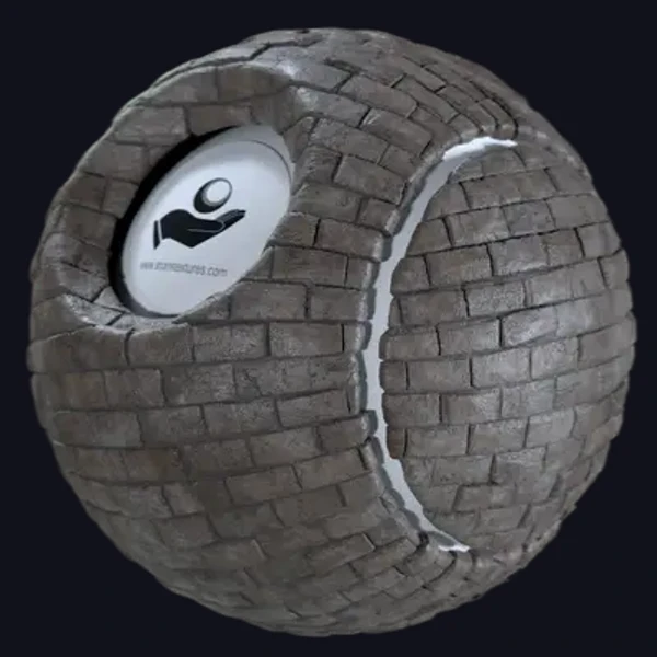 Stone Wall 28 - PBR texture - from Share Textures