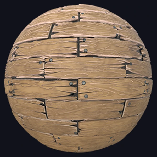 Stylized Wood Plank Texture (Wood 0034)