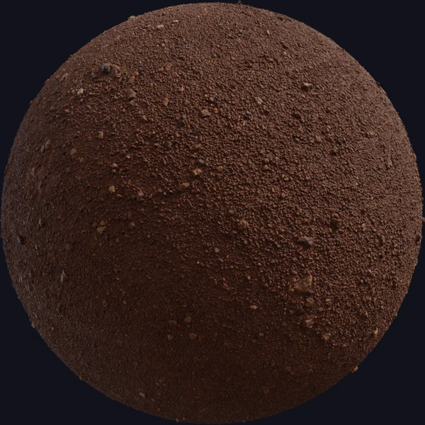 Red Laterite Soil Stones - Rock - PBR texture - from Poly Haven