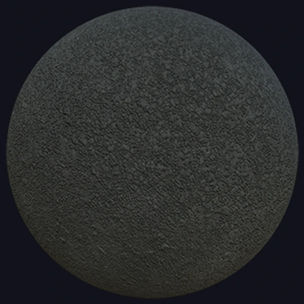 Black Asphalt Concrete or Bitumen Pavement Texture (Asphalt 0002)