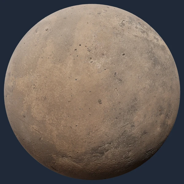 Worn Concrete Ground Surface – Free Floor PBR Texture