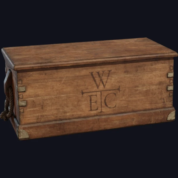 Wooden Crate 02 - 3D Models - 3D model - from Poly Haven