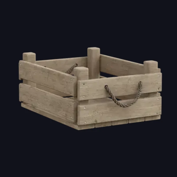 Wooden Crate 1 - 3D Models - 3D model - from Share Textures