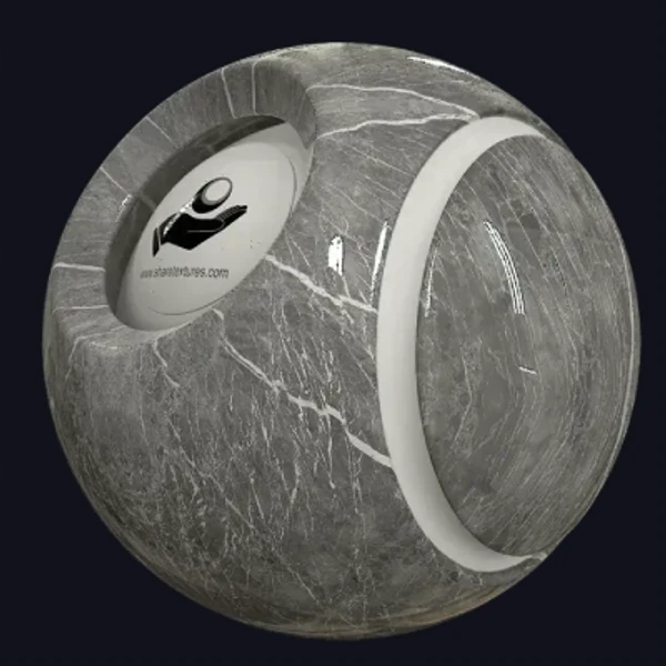 Grigio Fresco Marble - Floor - PBR texture - from Share Textures