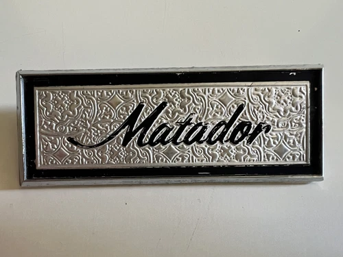 AMC Ambassador SST Interior Door Emblem 1967-1972 - OEM Grade B EB256723399382