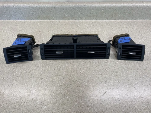 Audi S4 2002-08 B6 B7 Center Dash A/C Vents OEM 3pc Set - EB187136202558