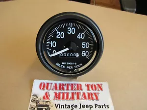 Willys Jeep M38 M38A1 M170 M151 correct M-series military speedometer EB292576929788