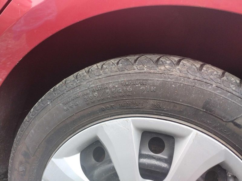 2020 Toyota Corolla REAR PAIR 205/55R16 8/32 DOUGLAS TOURING C25D47