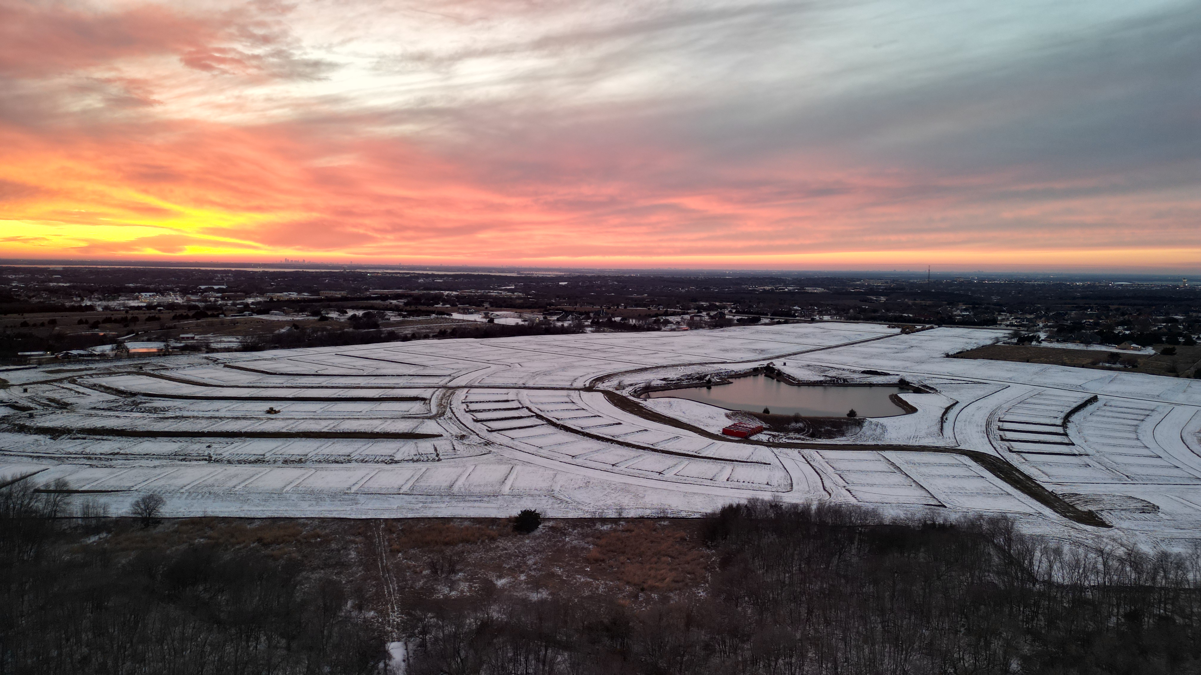 Aerial drone photo of McLendon-Chisholm, Texas