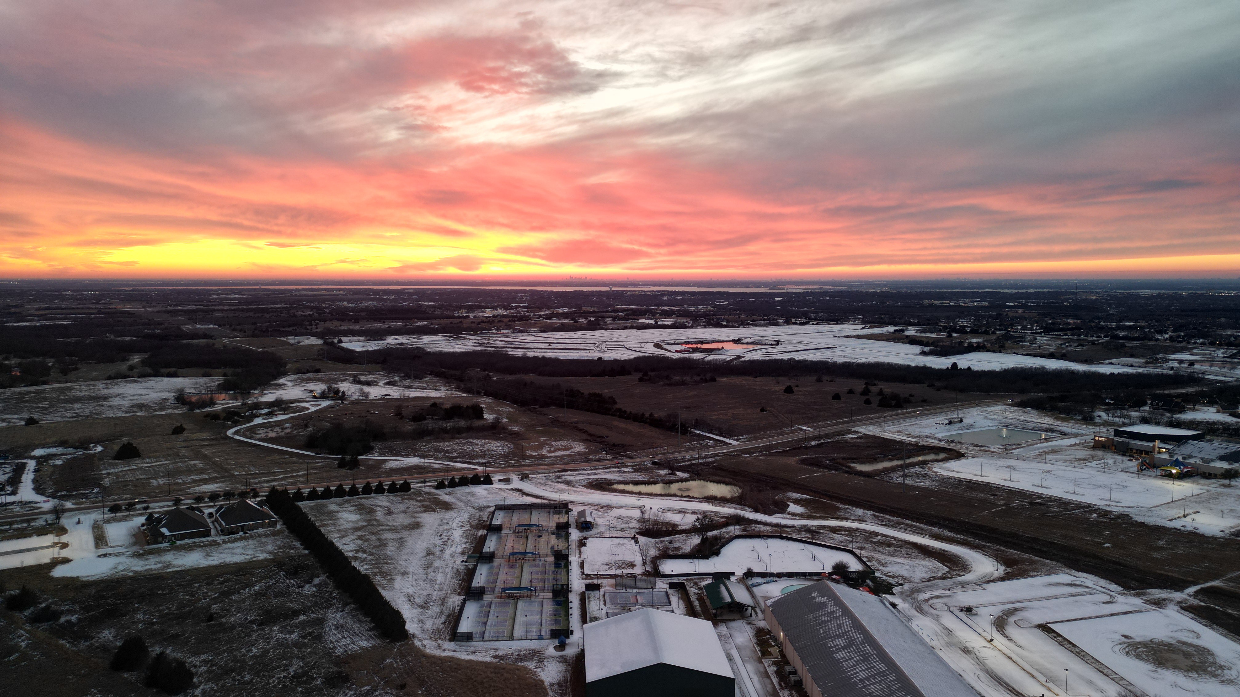 Aerial drone photo of McLendon-Chisholm, Texas