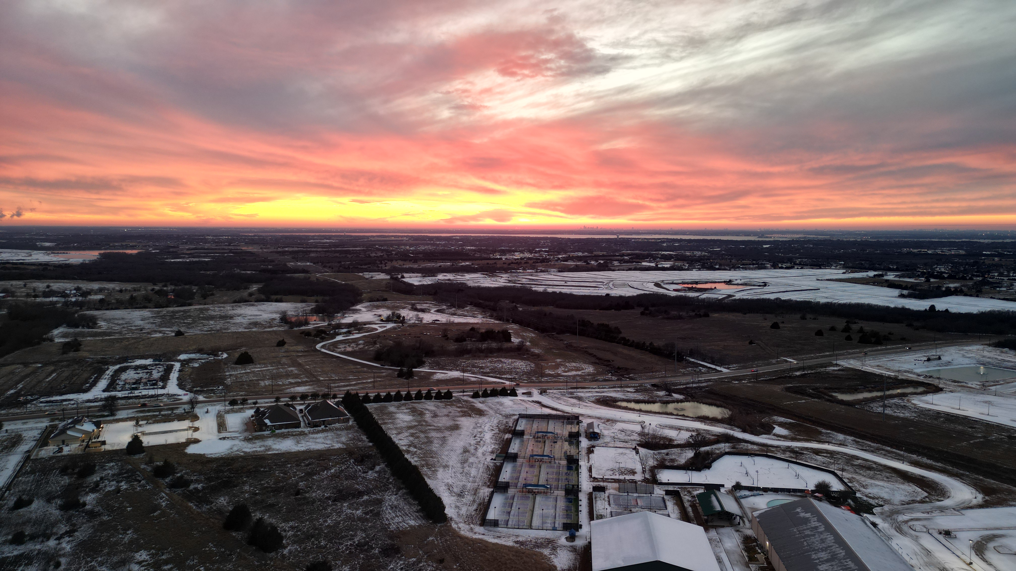 Aerial drone photo of McLendon-Chisholm, Texas