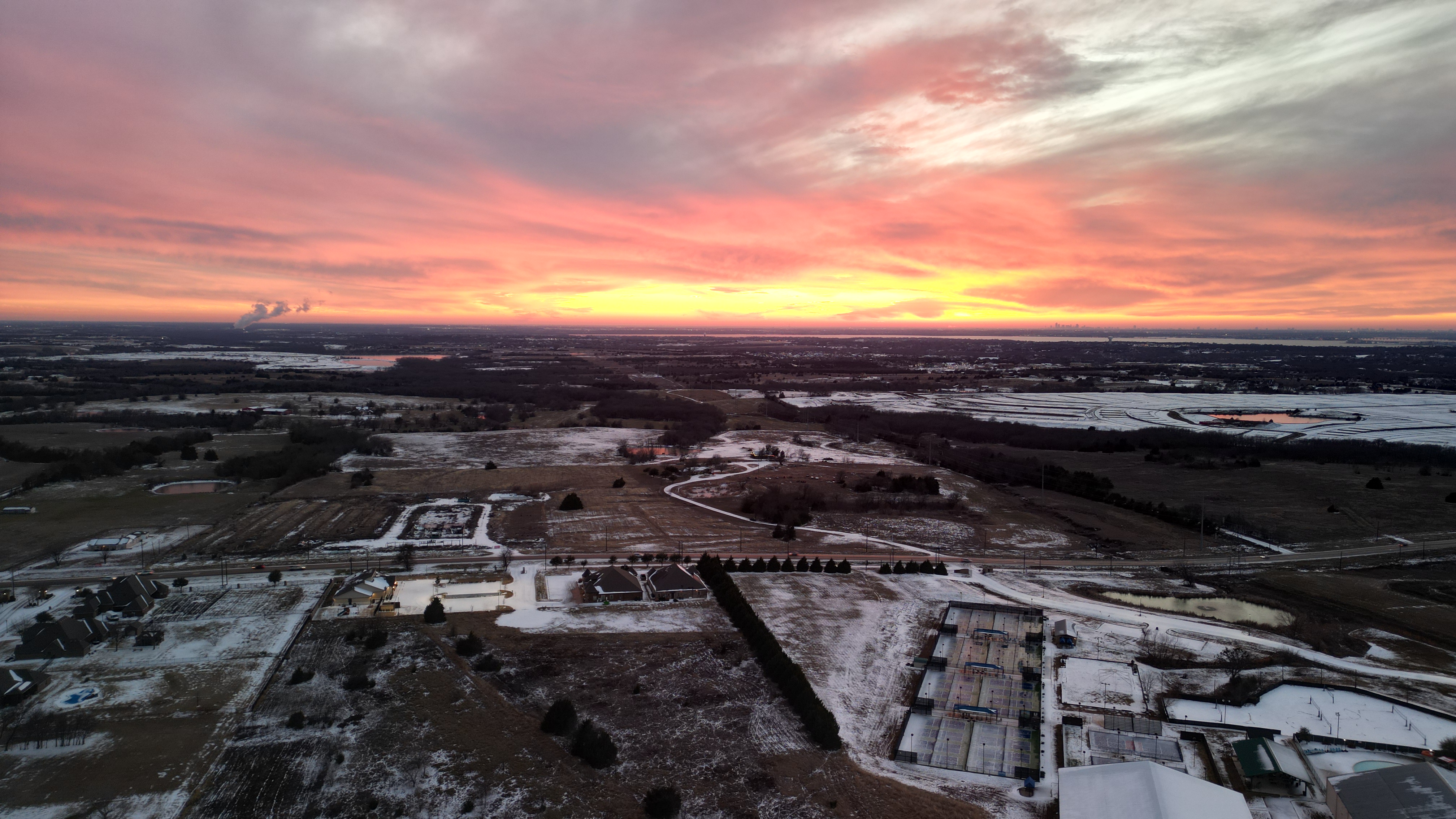 Aerial drone photo of McLendon-Chisholm, Texas